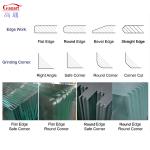 Frameless Square Small Decor Inflatable Ball Wall Mirror for Modern Bathroom