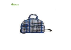 Wholesale Printing Material 24x13x12 Inch 600D Wheeled Duffel Bag from china suppliers