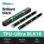 TPU Black PPF Ultra Brightness Heat Repair Coating 8.5mil Car Paint Protection