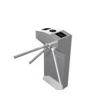 Dustproof Semi Auto Drop Arm Turnstile Security SS304 ESD Three Arm Turnstile