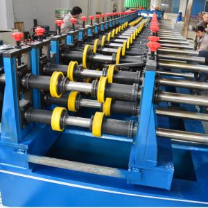 Wholesale Metal Chanel Roll Forming Machine Chain Driven PLC Control 22KW With Reducer from china suppliers