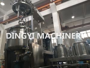 Wholesale High Speed Vacuum Planetary Mixer , Jacketed Mixer Emulsifier Machine Hydraulic System from china suppliers