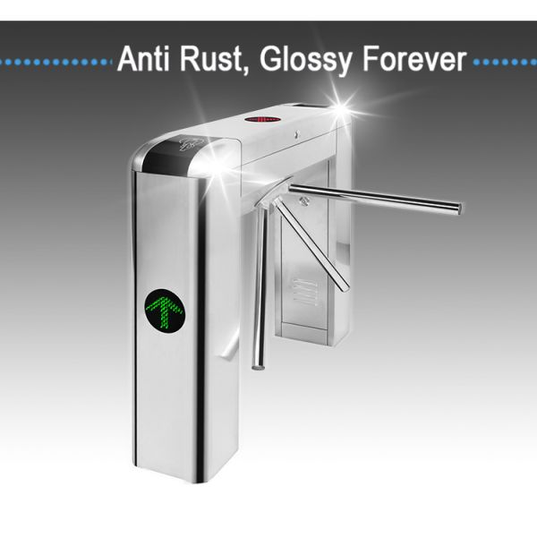 Outdoor Waterproof RFID Card Access Control Tripod Turnstile with QR Code for Stadiums and Amusement Parks