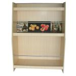 3 Layers Wooden Retail Display Stands For Decorative Painting
