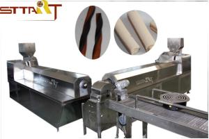 Wholesale High Efficiency Single Screw Food Extruder , Smart Pet Treat Machine from china suppliers