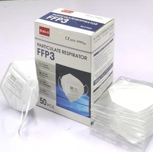 Wholesale Disposable FFP3 Face Mask With Earloops Protection Level 99% from china suppliers