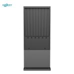 55 Inch Outdoor Digital Totem Customization Color AD Board Fanless