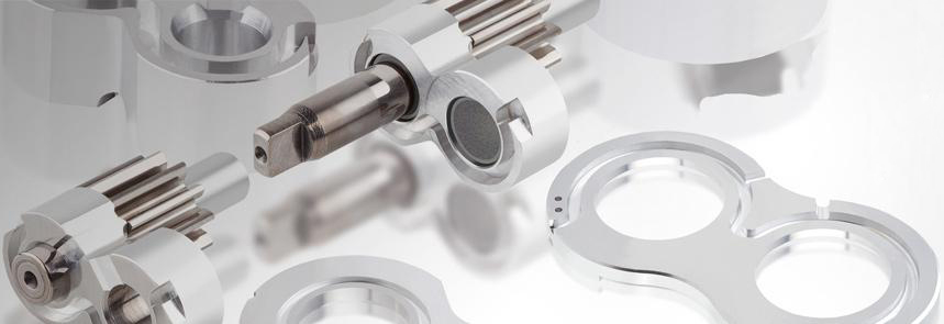 Hydraulic gear pump bushing