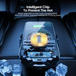 Essager 2022 Premium Air Vent Infrared Control Cell Phone Holder Fast Charging