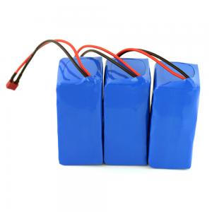 Wholesale 2500mah 14.8V 10Ah 4S4P 18650 Battery Pack For Electronic Fishing Reel from china suppliers
