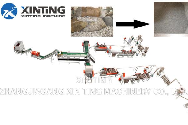 Plastic Film Pet HDPE Recycling Machine Bottle Barrel Crate Container Washing