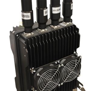 Wholesale 4 Band FPV killer anti fpv 100-1200mhz 50Watts anti drone system anti drone jammer anti uav anti fpv system drone jamming system from china suppliers