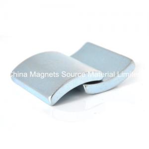 China arc segment shape neodymium magnets for motor on sale