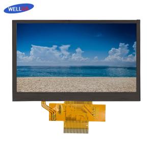 China 24bit RGB Interface 4.3 Inch Tft Lcd Display 480x272 Resolution on sale