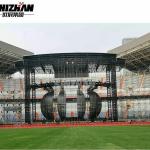 Long Span DJ Light Truss Stand LED Ball Structure Steel Exhibition Truss System