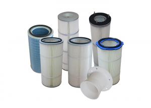 China Glass Fiber Dust Collector Air Filter Cartridge ISO9001 Certification OEM on sale