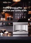 Convenient Stainless Steel Espresso Coffee Vending Machine With Less Than 1