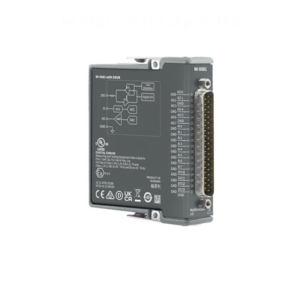 NI-9381 Electronic Test Instruments C Series Multifunction IO Module 8 Single Ended Channels 5V