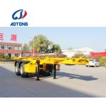 Semi-Trailer Skeleton Container 20ft/40ft Gooseneck Trailer for Transport