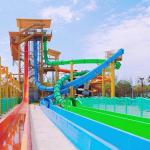 Aqua Loop Speed Water Slide Fiberglass Body Slide for Theme Park Playground