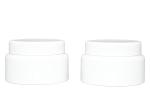 PP Double Layer Round Shoulder Cream Jar Bottle Hot Filling Cleansing Balm 50g
