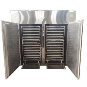 China 9-15KW Chemical Hot Air Tray Dryer 304SS Industrial Fruit Dehydrator Machine on sale