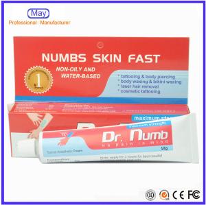 China 10g Dr. NUMB Anaesthetic Numbs Skin Fast Cream No Pain Cream For Tattoo Makeup Manufactur on sale