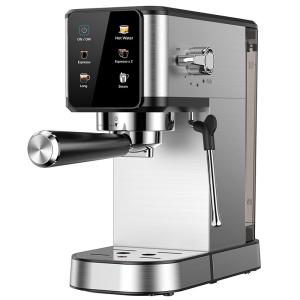 Wholesale Digital Home Thermoblock Heating Expresso Coffee Maker Automatic Steam Portable Smart Italian Espresso Coffee Machine from china suppliers