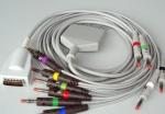 EK-10 Surgical Plastic EKG Machine Cable Single Piece IEC And AHA