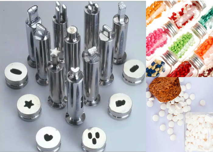 Detachable Tablet Press Bevel Edged Punch Die Tooling