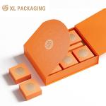 Custom Logo Luxury Embossing Texture Chocolate Candy Cardboard Packaging Box