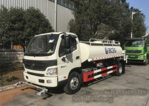 Wholesale LHD FOTON AUMARK-C33 4X2 5000L Water Tank Truck from china suppliers