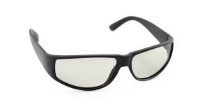 Wholesale Plastic Frame Circular Polarized 3D PC Glasses For Games , Gift from china suppliers