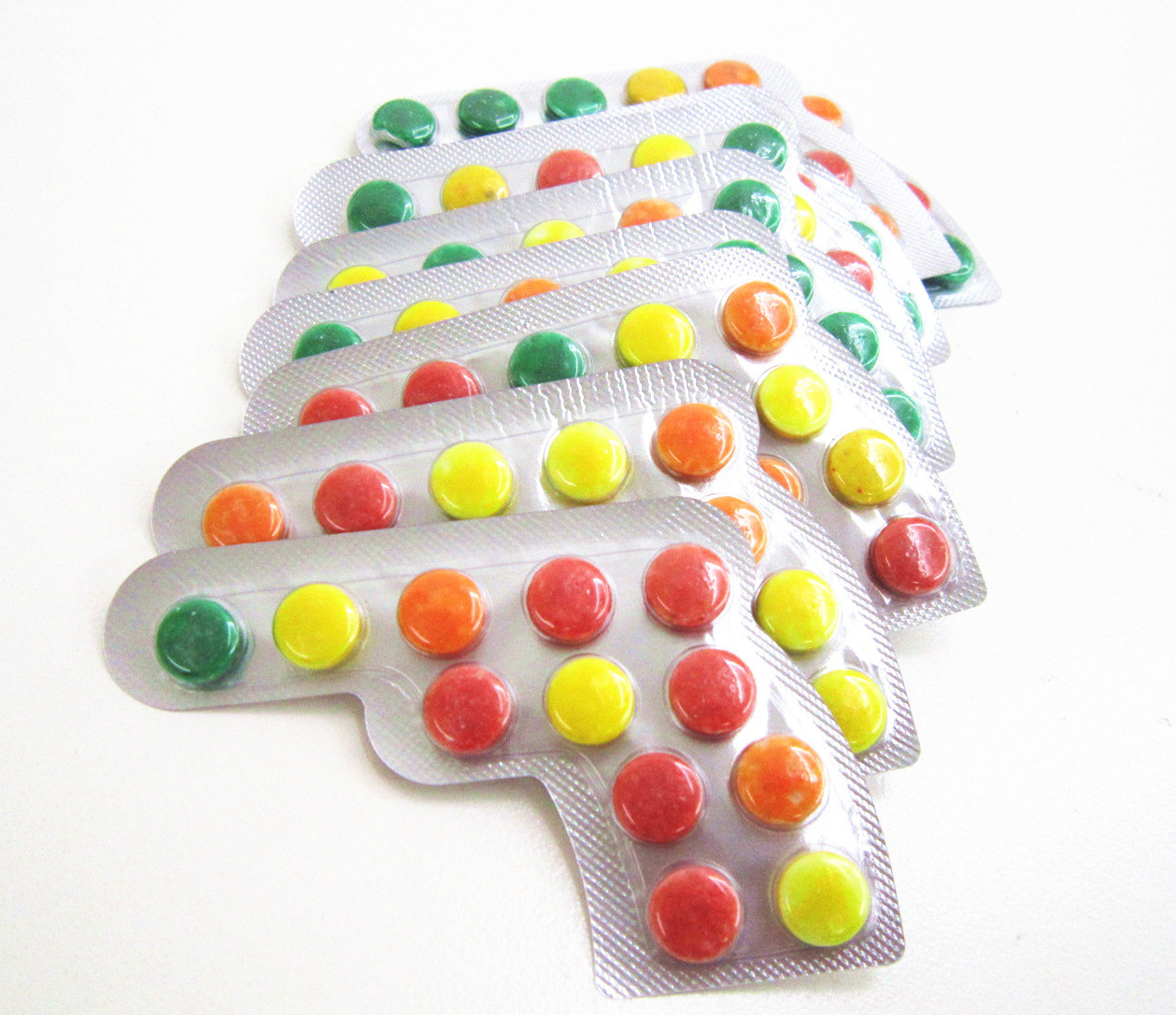 Pistol Shape Compressed Candy In Orange , Lemon , Strawberry Flavor Tasty Snack