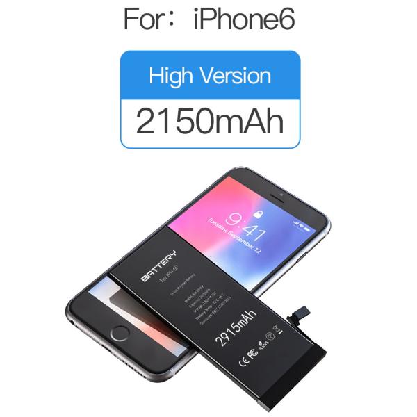 100% Cobalt Iphone Li Ion Battery 3350mAh Apple Iphone 6P 6SP Battery MSDS UN38