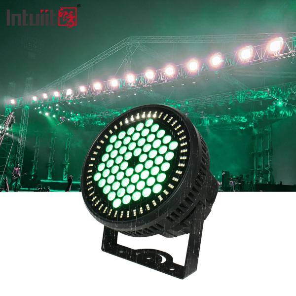 Professional Stage Lighting Flat Dmx LED 60x12W RGBW 4in1 Zoom Par Can Party