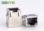 SMT Sinking Below PCB 1000BASE Integrated Magnetics Rj45 Network Jack For