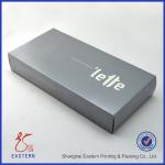 Custom Logo Printed Luxury Silver SGS Approve Macaron Paper Box 300gsm