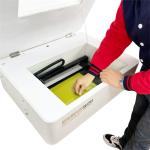 Custom Mobile Sticker Laser Cutting for Paper Leather Water Cooling Weihong