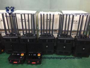 Wholesale 6 Bnads 90W Backpack Jammer / GPS Blocker up to 200m from china suppliers