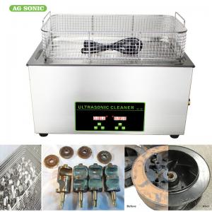 China Medical Laboratory Digital Ultrasonic Cleaner 0-30 Minutes Timer 20-80C Temp Adjustable on sale