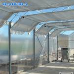 Baolida Single Span Light Deprivation Greenhouse Automated Blackout