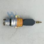 3864274 Stop Solenoid Valve 24V Fuel Shutoff Solenoid Valve for Excavator Engine