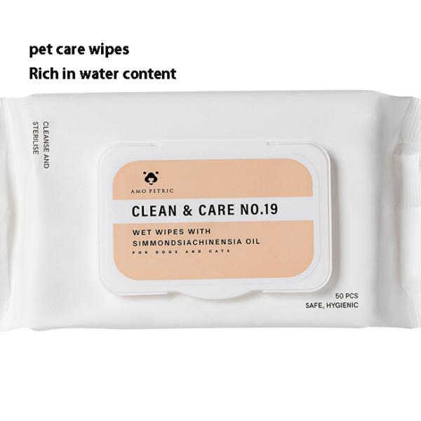 Wet Wipes For Cats And Dogs Wiping Tear Stains And Cleaning The Body No Wash