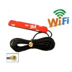 Impedance 50Ω 4.5dBi Wifi 2.4GHz Dipole Antenna with RG174 Cable and CE