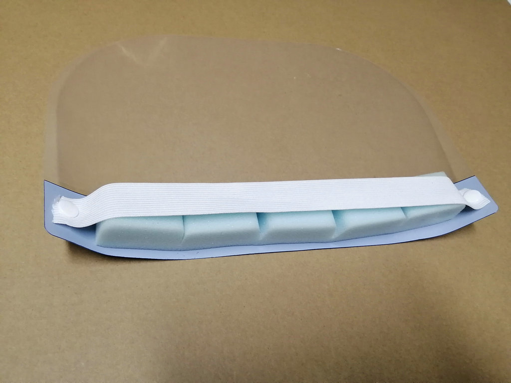 PET / PU Anti Epidemic Products , Clear Anti Fog Face Shield Protective