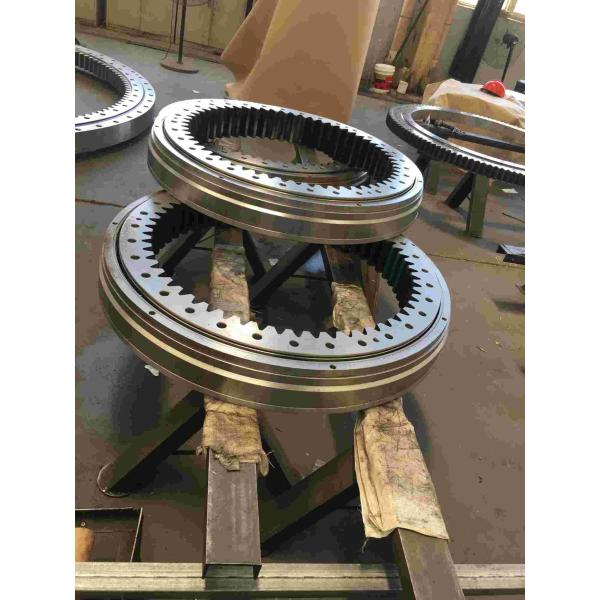 Double Row Slewing Ring Bearing Large Size Turntable For Deck Crane, Wind Power