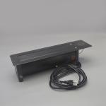 Multimedia electric flip up hidden table mount socket with wireless phone