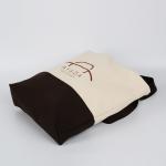 14oz Reusable Organic Cotton Canvas Tote Bags Standard Size Customized Logo