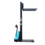 Industrial Power Electric Stacker Forklift 2000lbs Capacity Automatic pallet